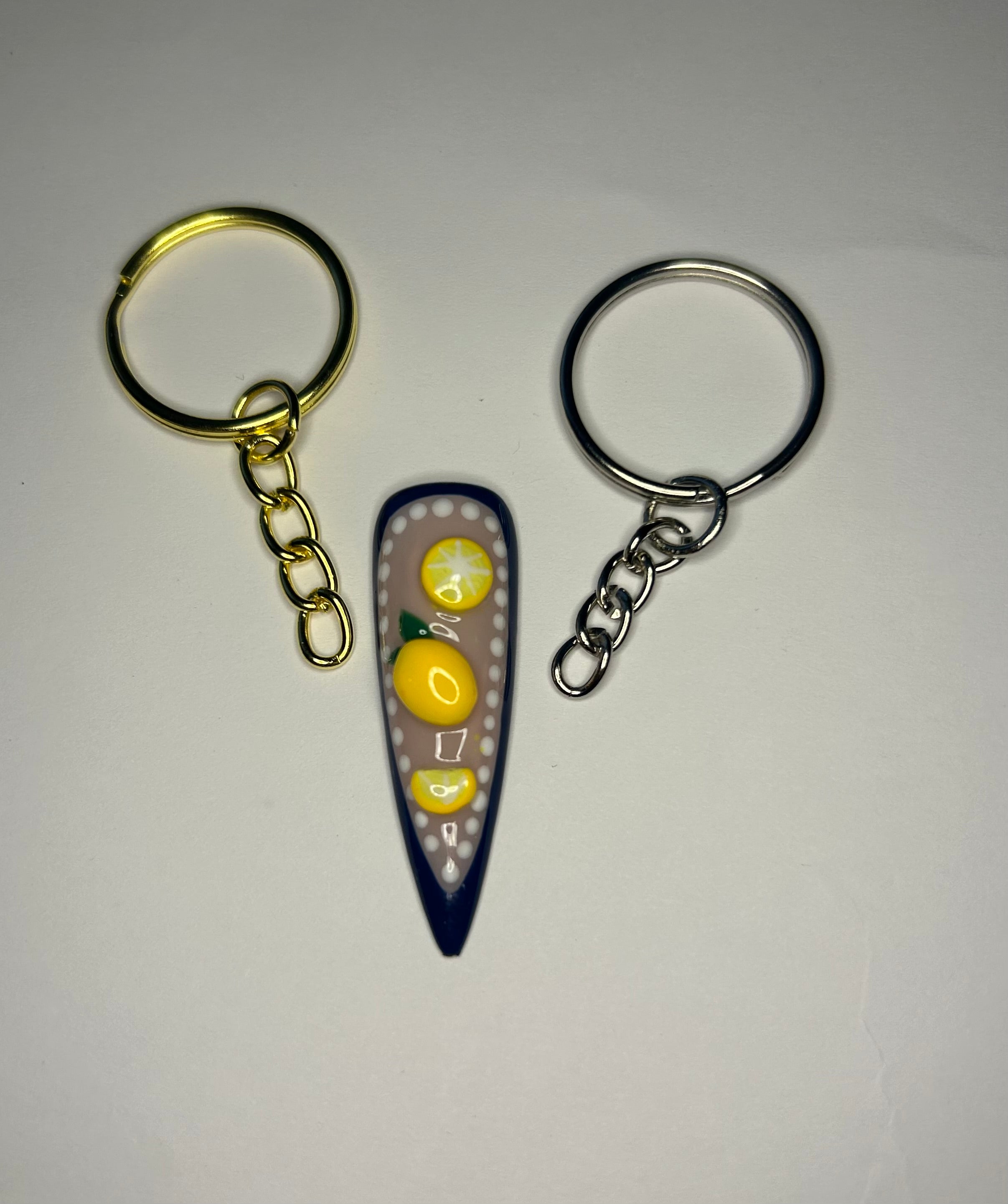 Porte-clés citron