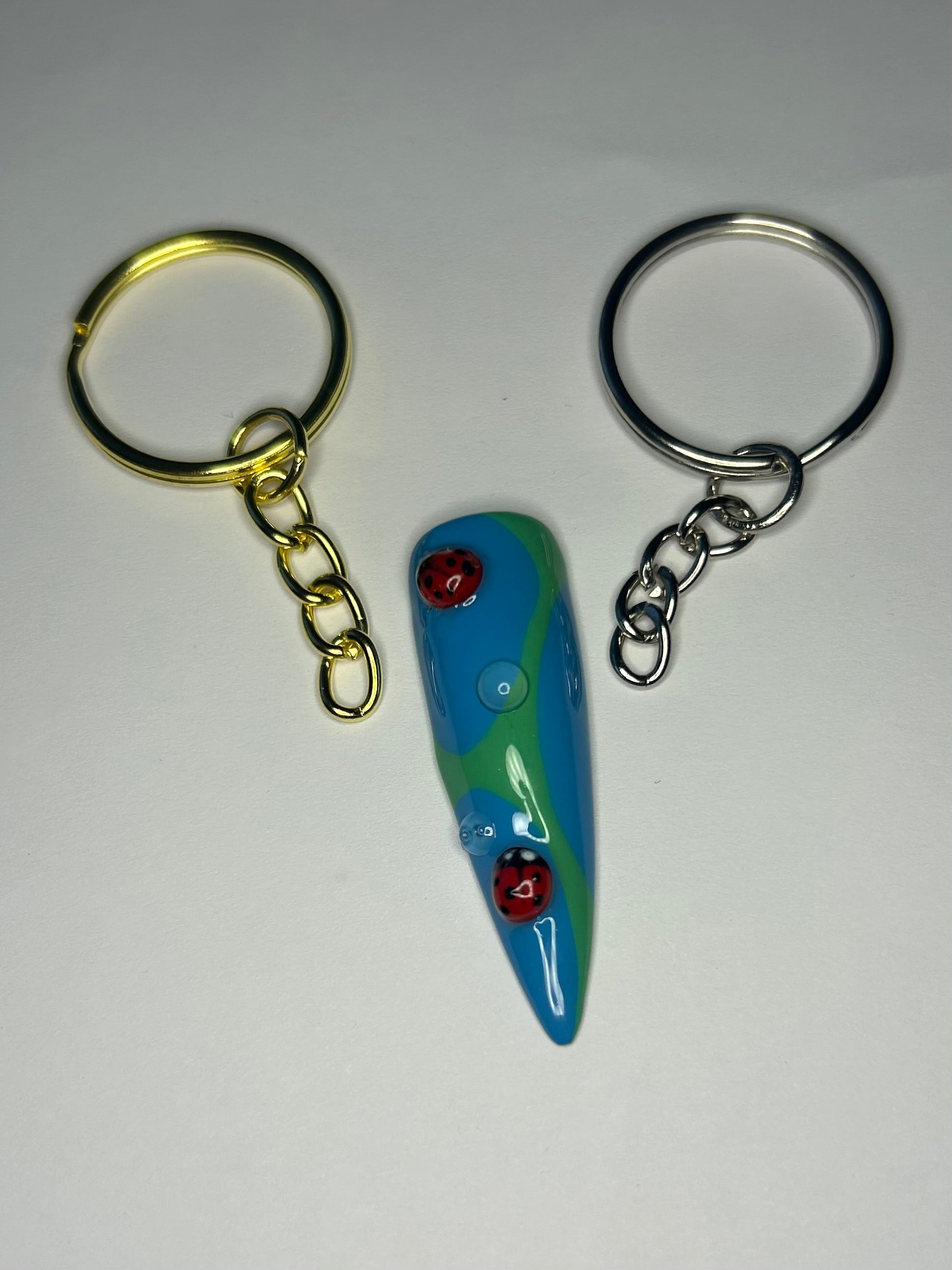 Porte-clés coccinelle